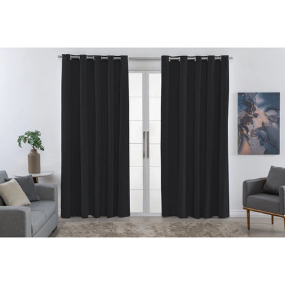 Cortina Blackout PVC NOXHome | 100% Blecaute para Varão Simples 2,00x1,40m
