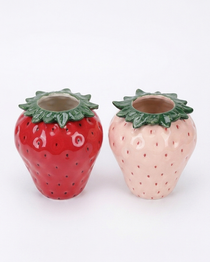 Vaso Morango Cerâmica NOXHome