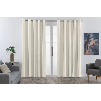 Cortina Blackout PVC NOXHome | 100% Blecaute para Varão Simples 2,00x1,40m