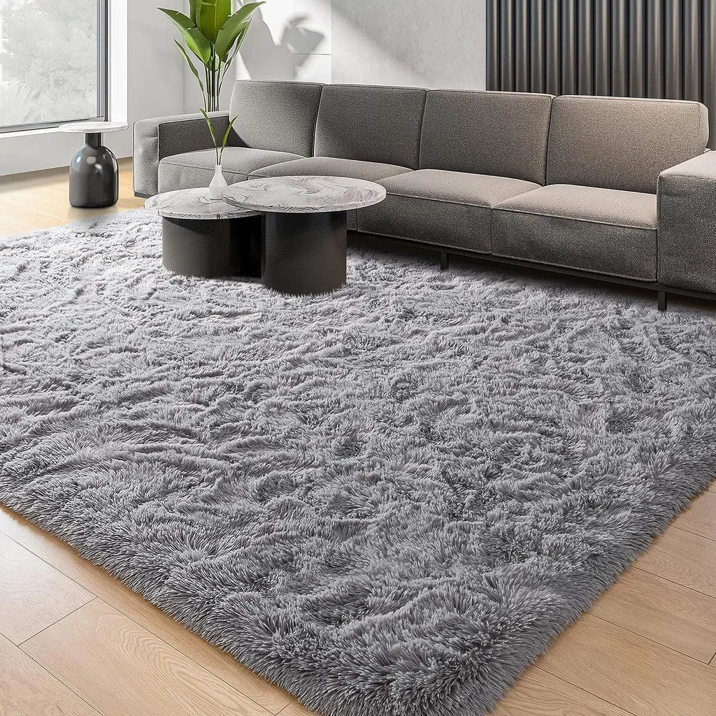 Tapete Peludo Shaggy NOXHome | Felpudo Antiderrapante Sala e Quarto 2,00x1,50m