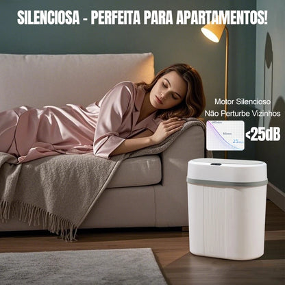 Lixeira Automática 12L Sensor Infravermelho NOXHome