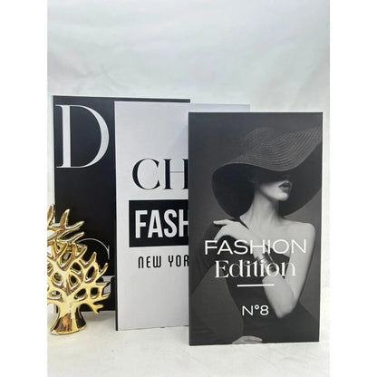 Livros Decorativos NOXHome | Conjunto Organizador Decorativo com 3 Peças