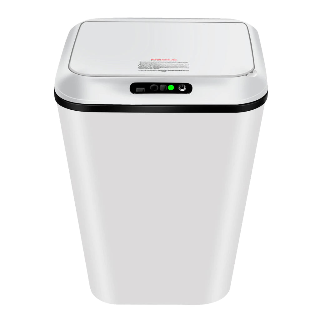 Lixeira Automática 16L Sensor Infravermelho Recarregável USB NOXHome