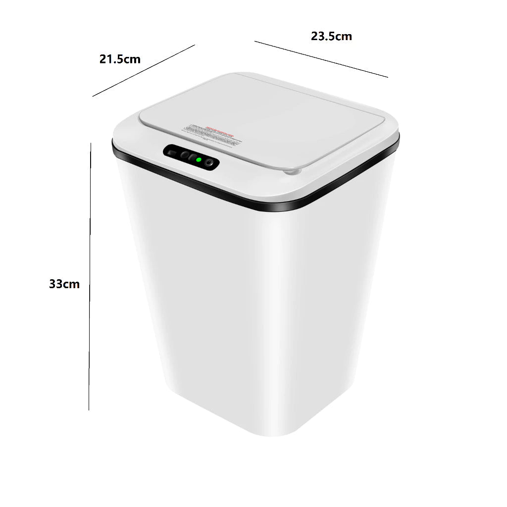 Lixeira Automática 16L Sensor Infravermelho Recarregável USB NOXHome