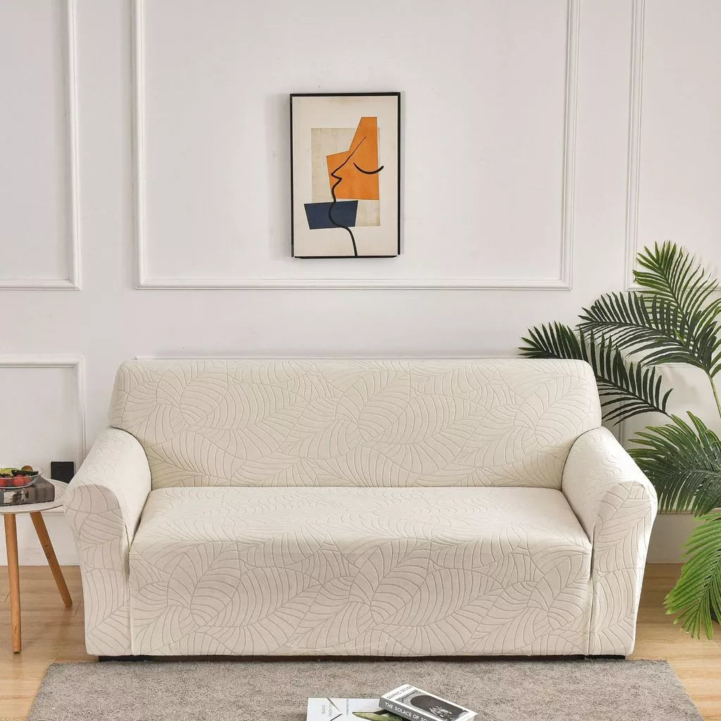 Capa de Sofá Spandex Estampada NOXHome | Com Fixadores 2, 3, 4 e 5 Lugares